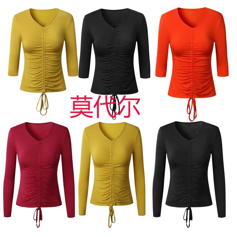 Đầm Khiêu Vũ Latin Dài Tay Thời Trang Dành Cho Nữ 4.30