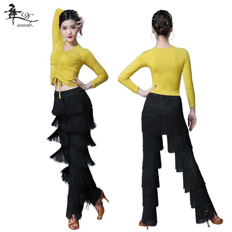 Đầm Khiêu Vũ Latin Dài Tay Thời Trang Dành Cho Nữ 4.30