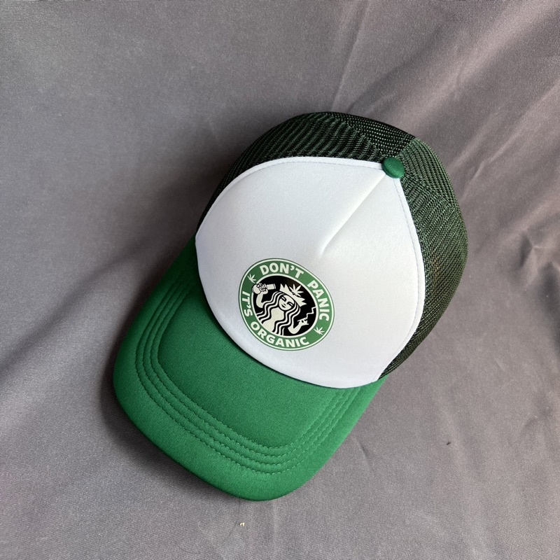 Nón Trucker Hat Xanh lá Don,t Panic It’s Organic