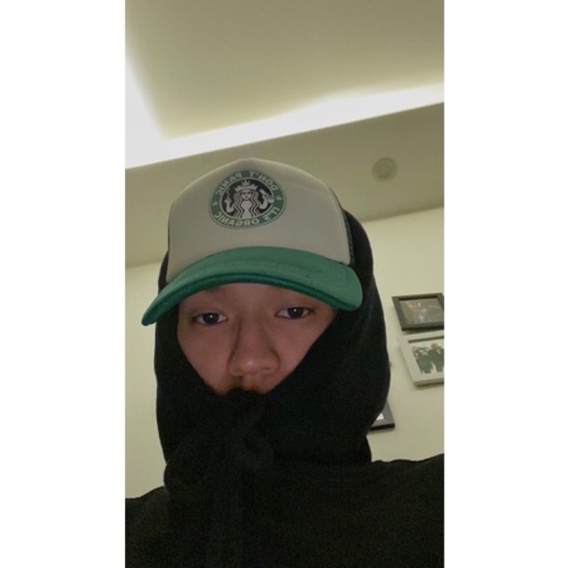 Nón Trucker Hat Xanh lá Don,t Panic It’s Organic