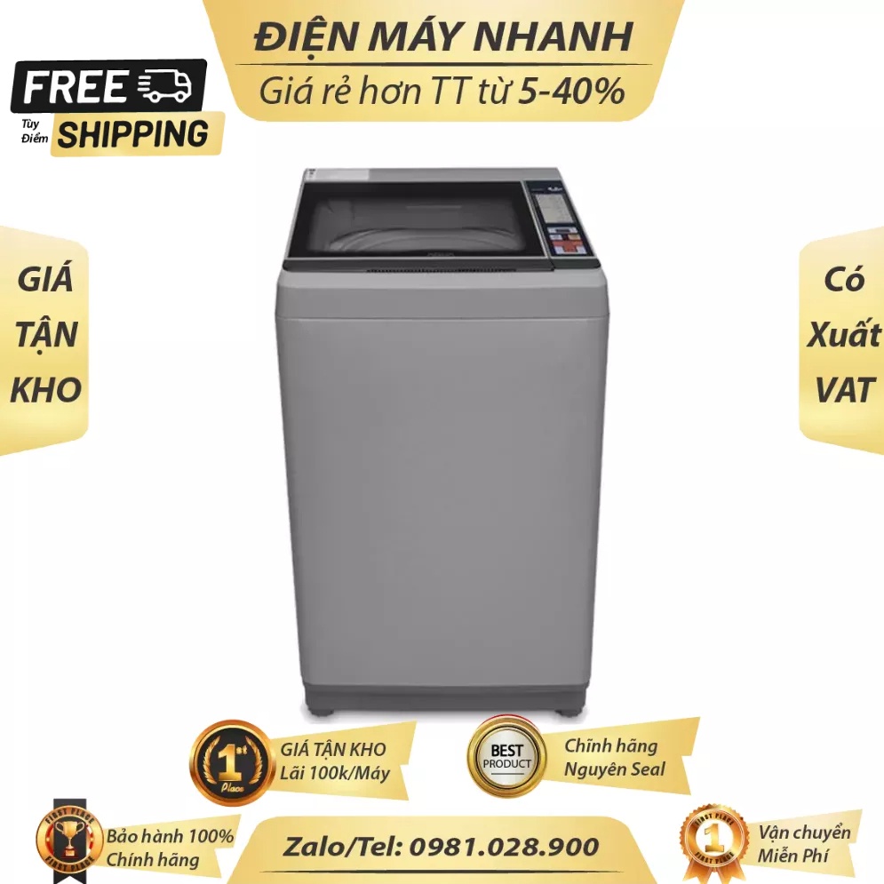 Máy giặt Aqua AQW-S85FT 8.5 Kg / BẢO HÀNH CHÍNH HÃNG 24 THÁNG -   Mới 100%