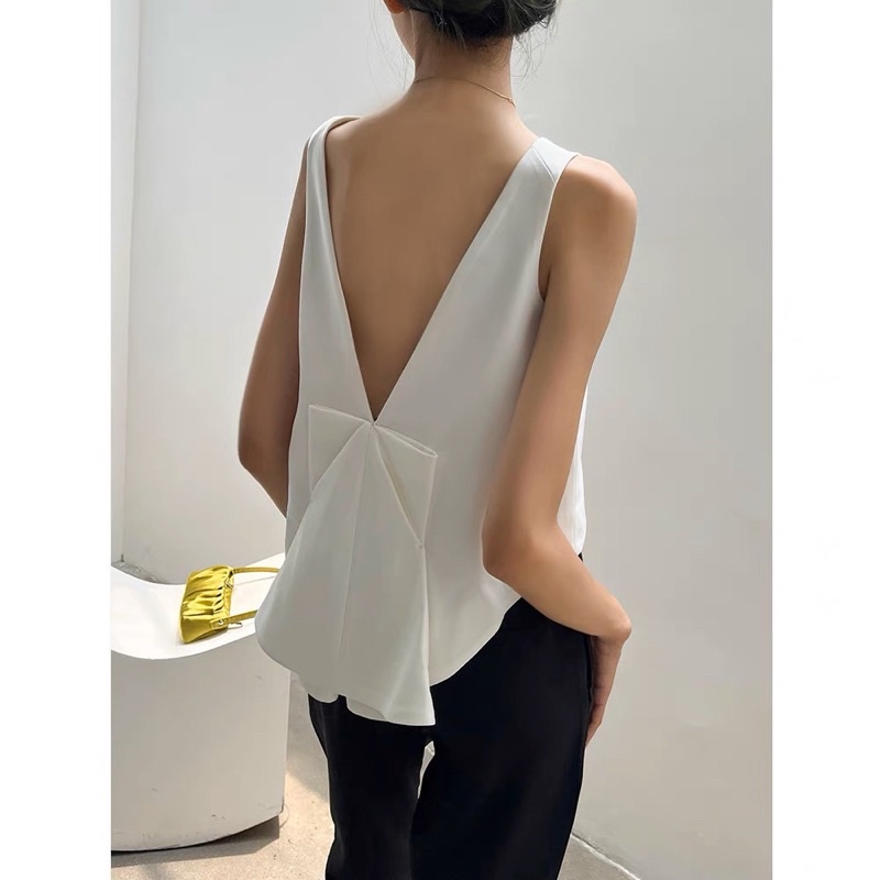 Áo sơ mi ulzzang khoét lưng