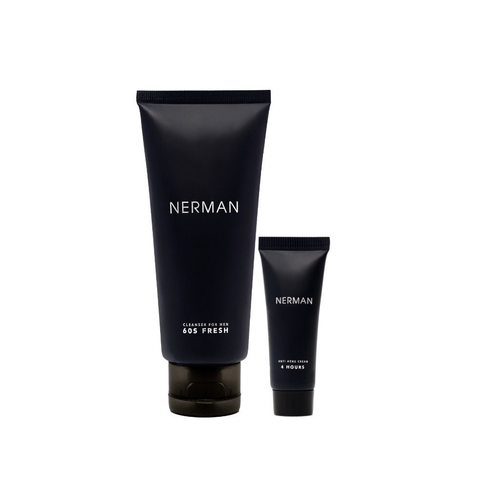 Combo ngừa mụn nam giới Nerman Anti-Acne