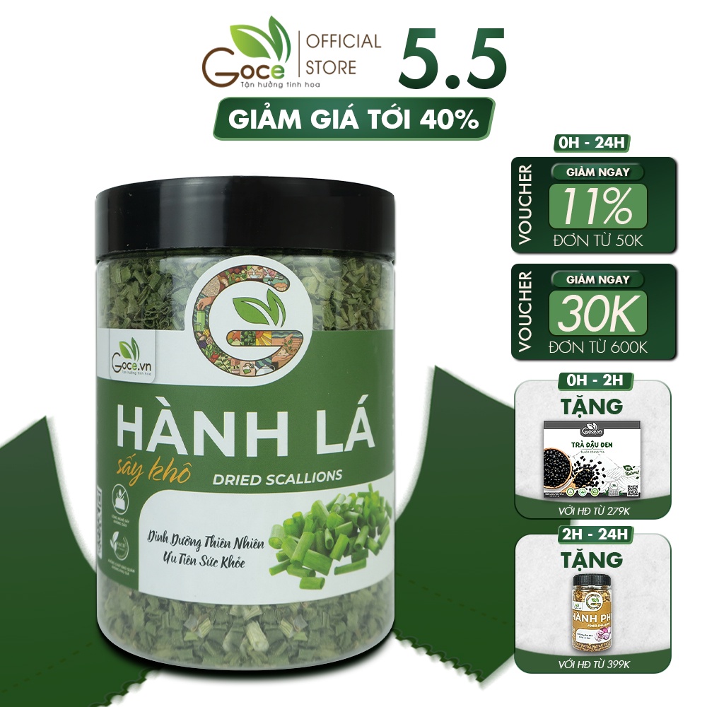 Hành lá sấy khô Goce - 60g
