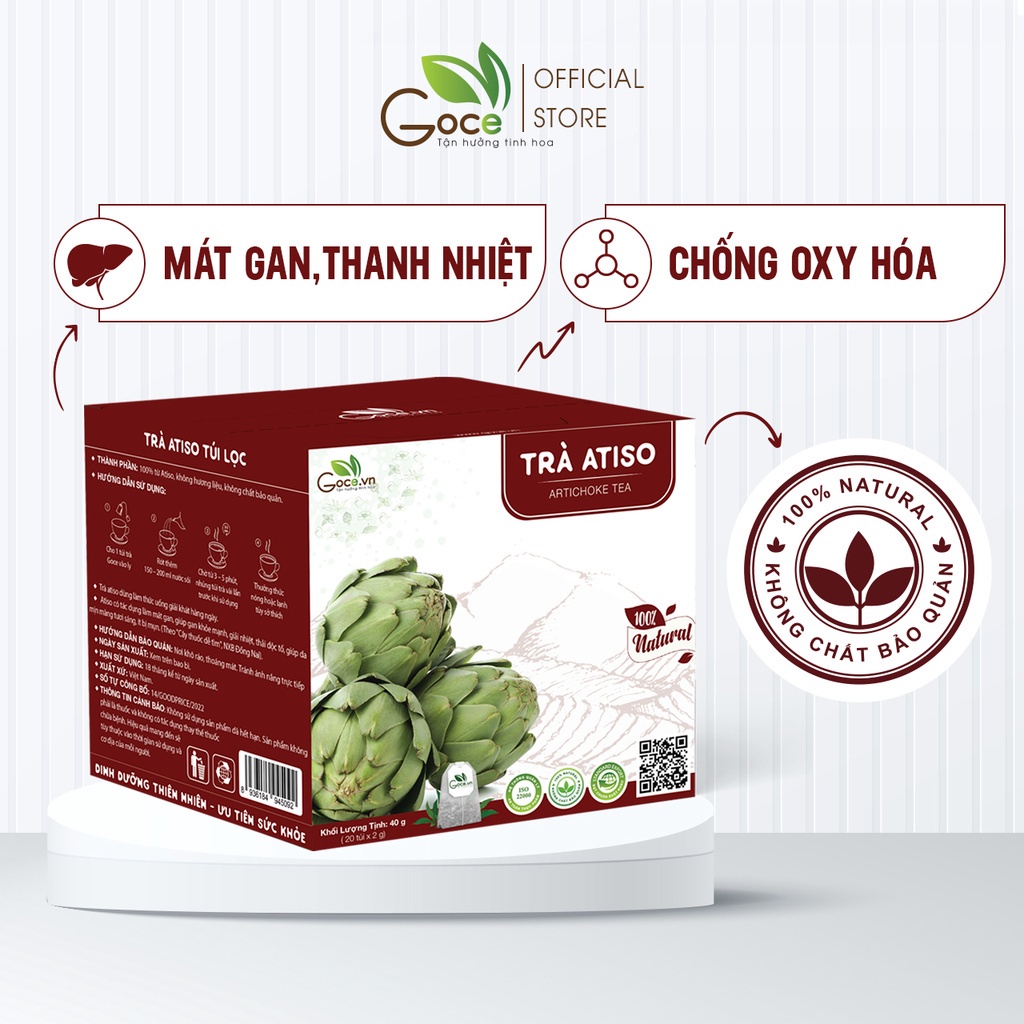 Trà atiso túi lọc Goce