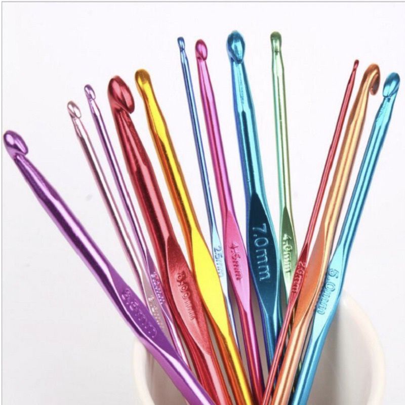 Kim móc len 2mm - 12mm