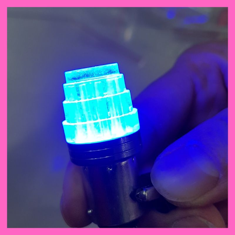 Đèn Hậu nháy 7 màu-Đèn led hậu nháy stop F1 xe ga, xe số Honda, Yamaha, Suzuki, Wave, sirius, jupiter, dream, winner...