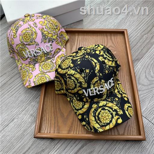 Mũ Lưỡi Trai cotton In Chữ Versace Unisex H081