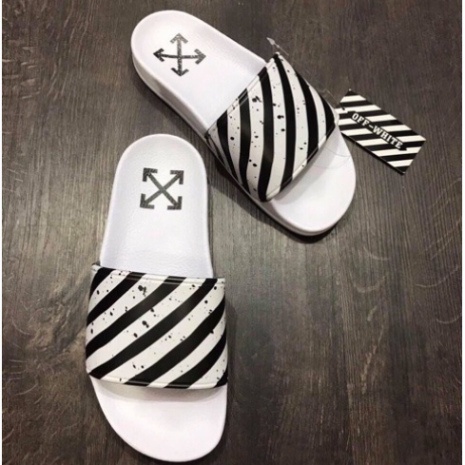 A [Hàng chuẩn] Dép Nam Nữ QUai NGang OFF White hot trend 2023 | BigBuy360 - bigbuy360.vn