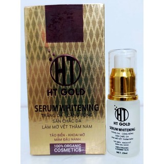 Serum HT gold dưỡng trắng da căng bóng phục hồi da chai 25ml