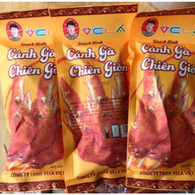 sỉ 1 bịch 30 gói snack cánh gà chiên giòn