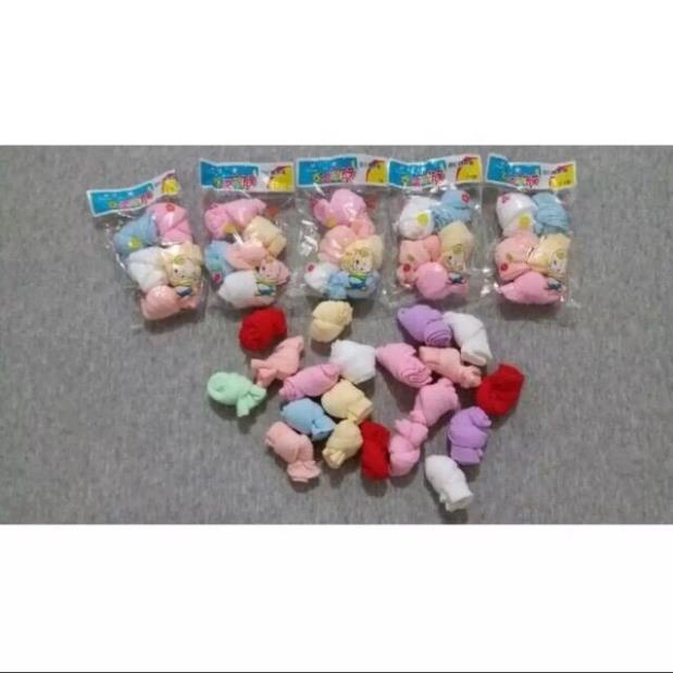 Set 5 đôi tất kẹo cho bé sơ sinh