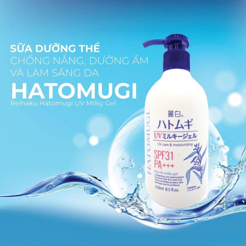 Sữa dưỡng thể Hatomugi chống nắng SPF31 PA+++