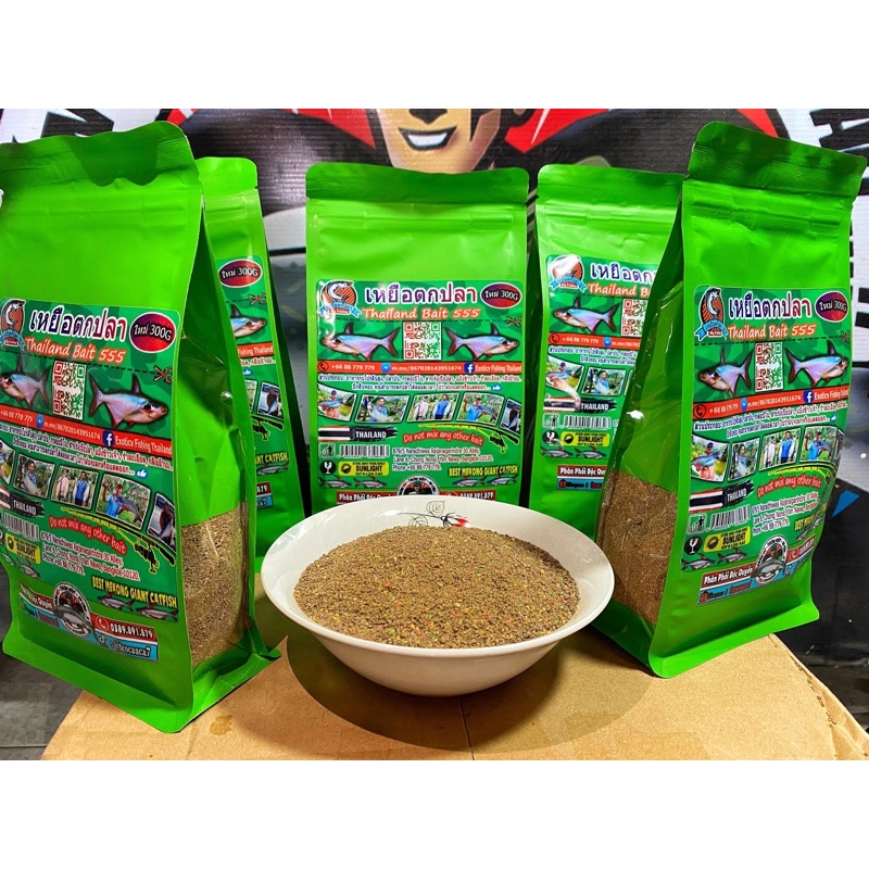 Cám chuyên câu cá tra,... cám thái nhập khẩu từ thái lan.