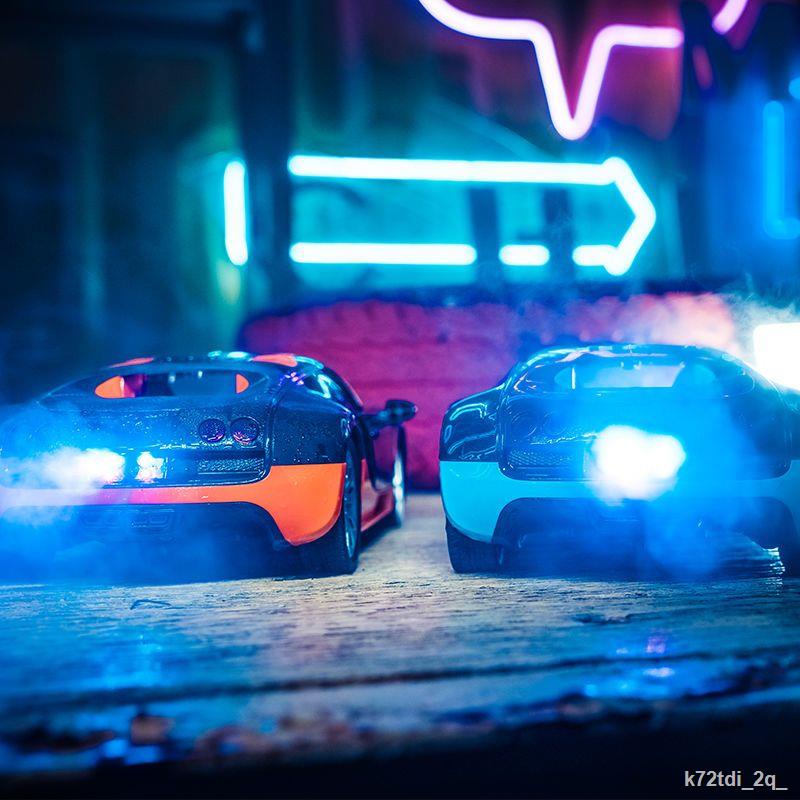 Xe ô tô điều khiển từ xa cỡ lớn tốc độ cao Bugatti mát mẻ drift racing phun sạc đồ chơi trẻ em xe thể thao cậu bé
