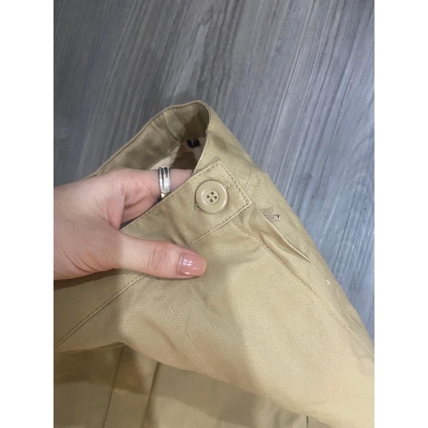 Chân váy kaki đồng phục cho bé