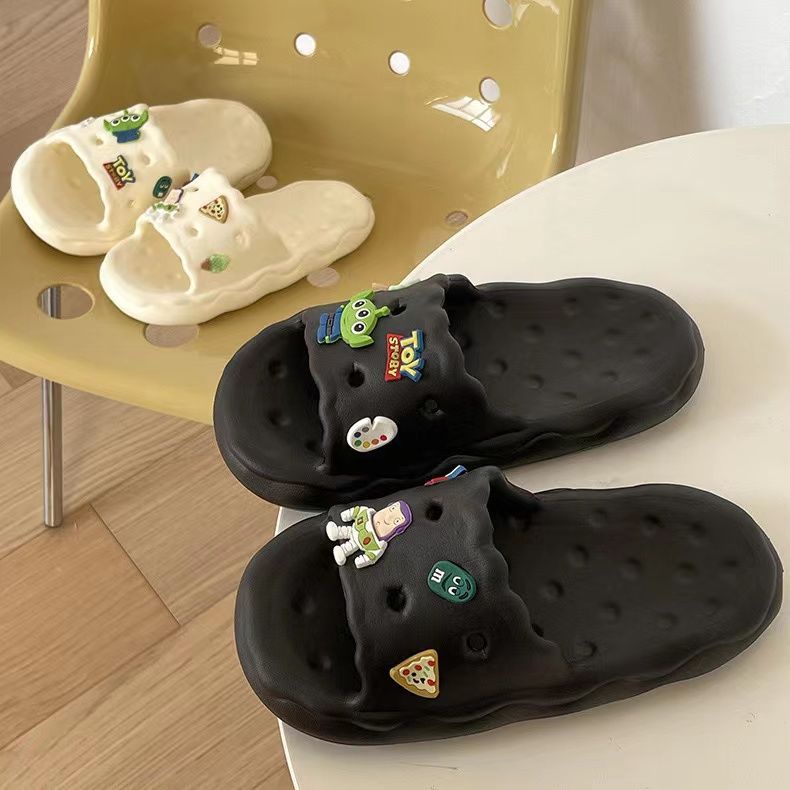 Dép Đi Trong Nhà Tắm Chống Trượt Họa Tiết Hoạt Hình Buzz Lightyear Dễ Thương Cho Nữ