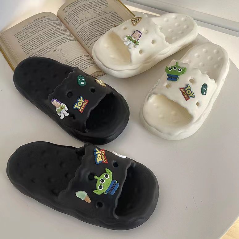 Dép Đi Trong Nhà Tắm Chống Trượt Họa Tiết Hoạt Hình Buzz Lightyear Dễ Thương Cho Nữ