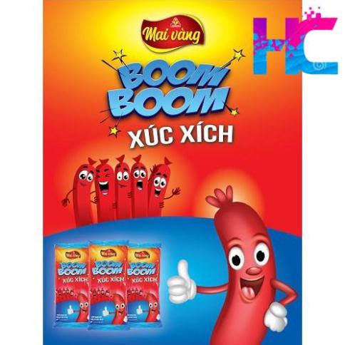 Xúc xích ăn liền Boom boom - Honey