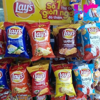 Bim bim lays - đủ các vị