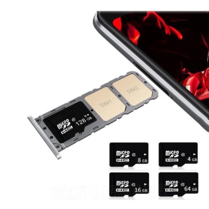 Thẻ Nhớ Micro Sd 4gb - 8gb - 16gb - Class 10 tặng kèm dưỡng thẻ