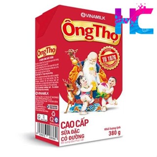 SỮA ĐẶC CÓ ĐƯỜNG ÔNG THỌ ĐỎ VINAMILK - HỘP THIẾC/ HỘP GIẤY 380G