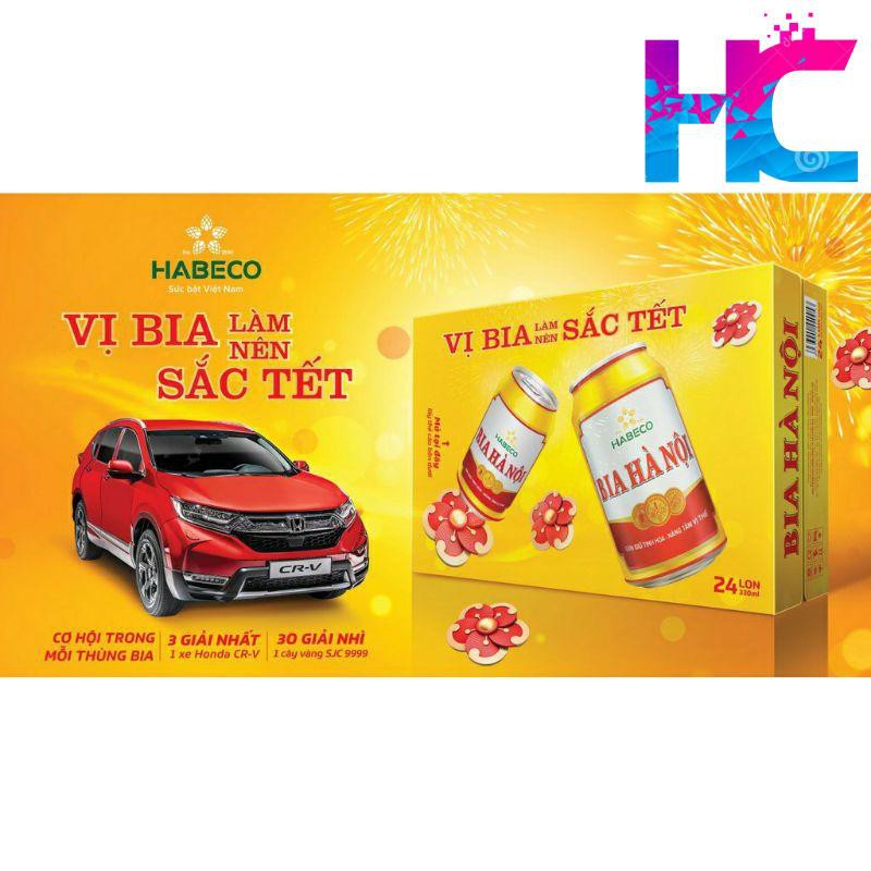 Bia Hà Nội lon 330ml