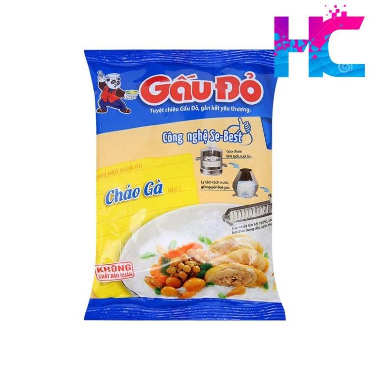 CHÁO GẤU ĐỎ VỊ GÀ 50G