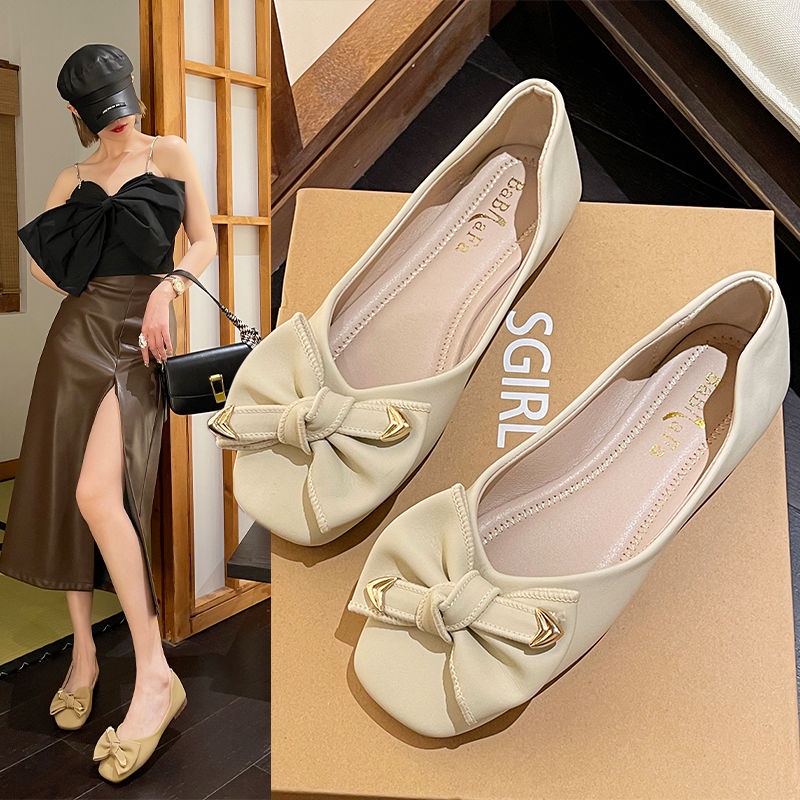 Giày Đế Mềm Chống Trượt Thoáng Khí Phong Cách Hàn Quốc Cho Nữ