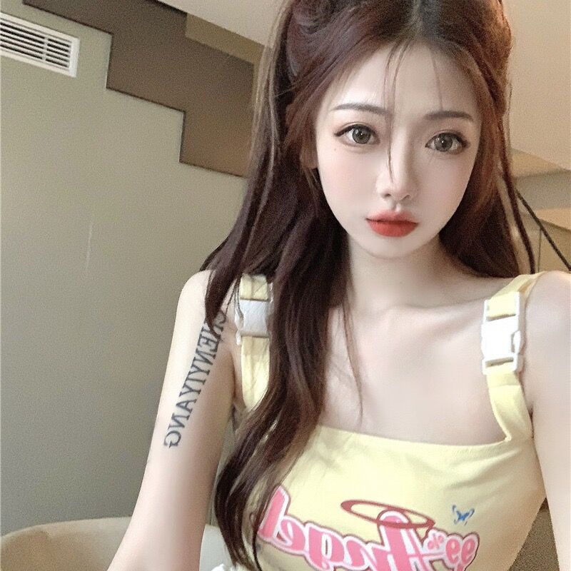 Jiashucheng Áo Thun Dáng Ngắn Thời Trang Mùa Hè Kiểu Dáng Ngọt Ngào Dễ Thương