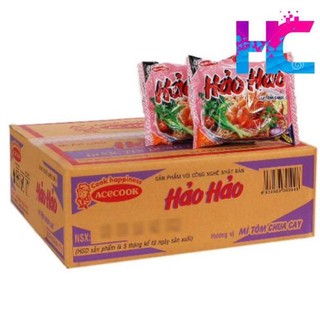 Mì hảo hảo vị tôm chua cay 75g - 1 thùng 30 gói