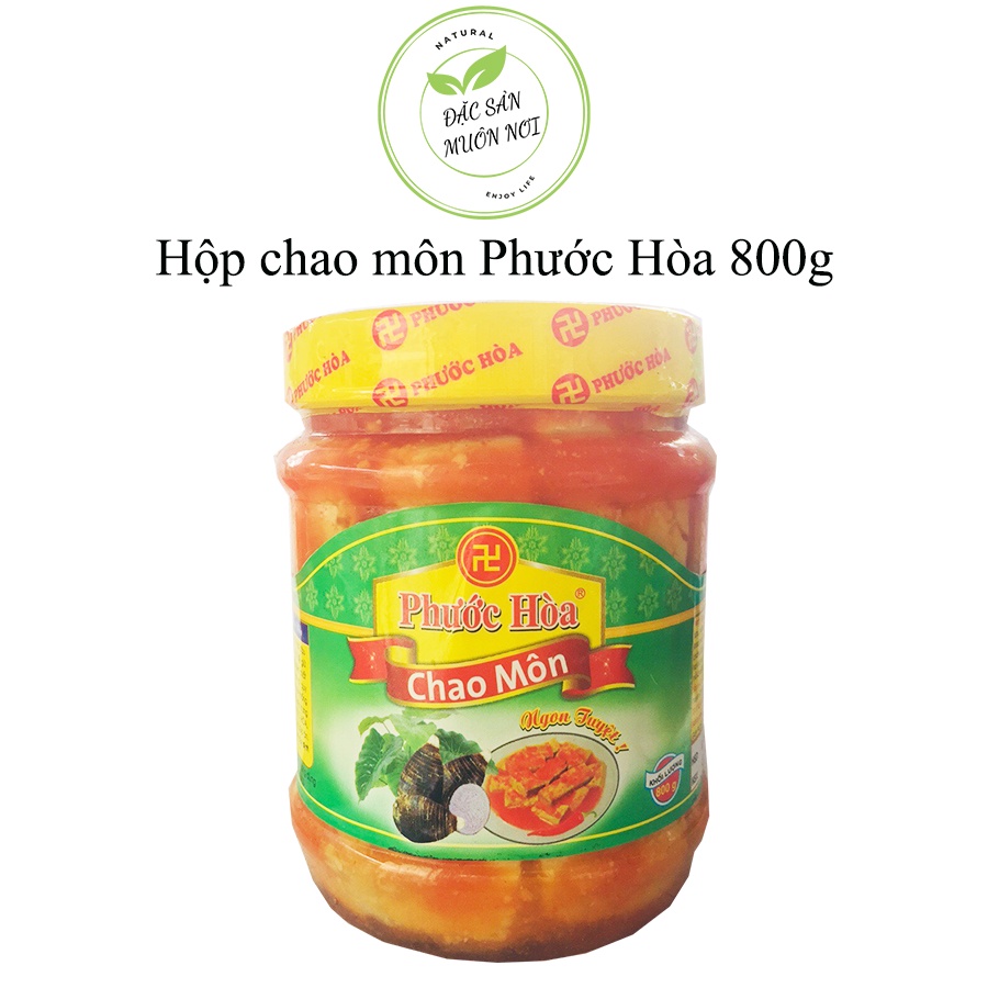 Chao môn Phước Hoà hộp 800g