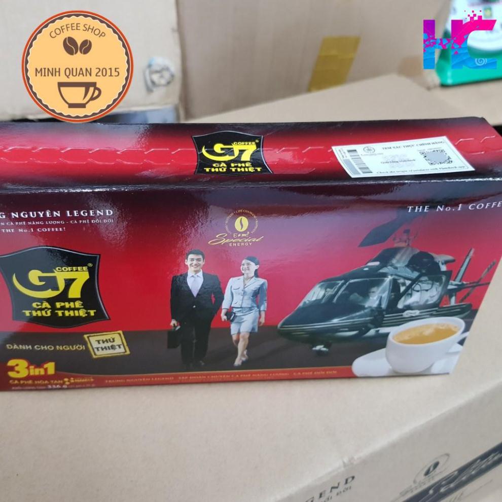 Cà Phê Sữa G7 3in1 Hộp 18 Gói Trung Nguyên