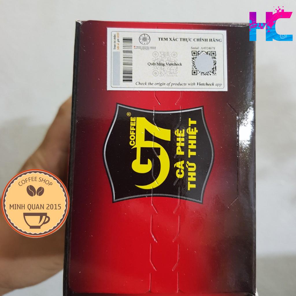 Cà Phê Sữa G7 3in1 Hộp 18 Gói Trung Nguyên