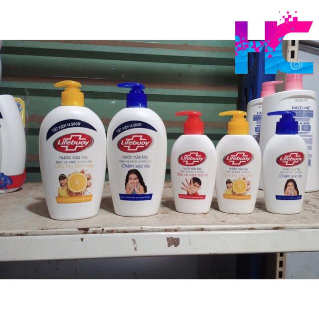 Nước Rửa Tay Lifebuoy 500g-180g