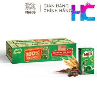 Sữa lúa mạch Nestlé MILO hộp 115ml - 180ml
