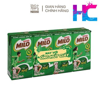 Sữa lúa mạch Nestlé MILO hộp 115ml - 180ml