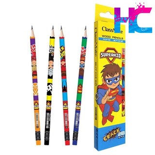 Bút chì gỗ 2b classmate - Siêu nhân - Công chúa