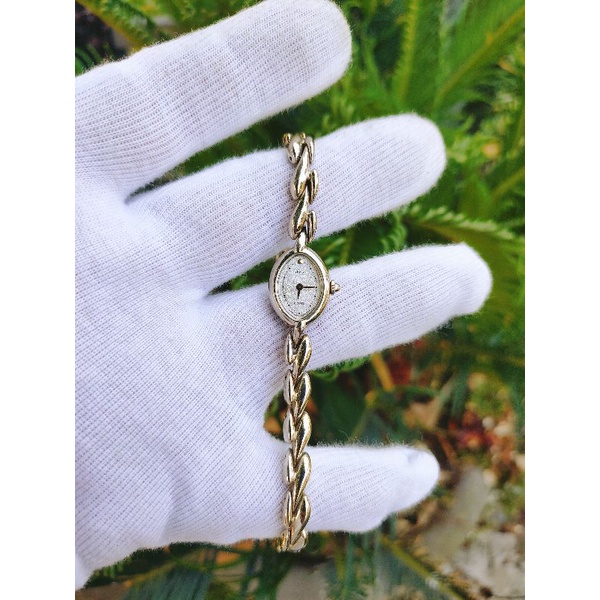 Đồng hồ Citizen chere lắc nữ Nhật Bản, size 14mm, hình thức đẹp 95%, dây khóa zin thép không rỉ