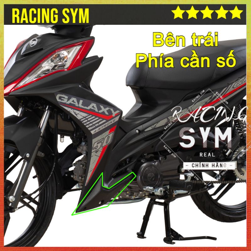 Ốp nhựa dưới Galaxy 50cc chính hãng SYM