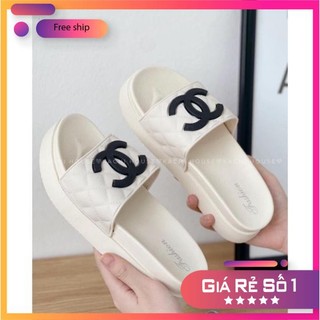 Dép nữ  ĐẾ CAO 5P, Dép lê đi mưa siêu bền-  SIÊU ÊM  ĐI NƯỚC THOẢI MÁI sale 3.3