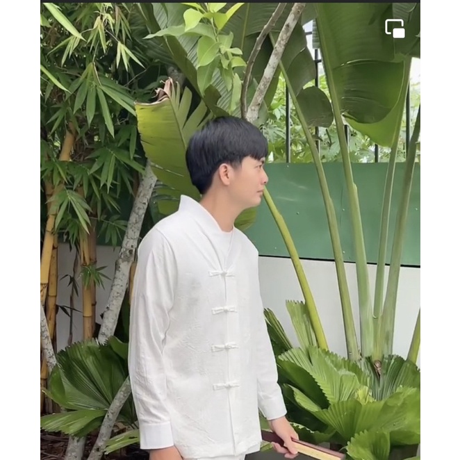 Đồ lam đi chùa nam-Bộ Phật tử đi chùa cho nam cao cấp vải linen Quảng Châu dày đẹp đủ size