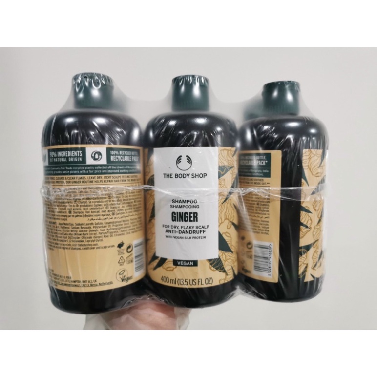 Chai lớn 400ml) Dầu gội đầu The Body Shop Gừng Shampoo .hot