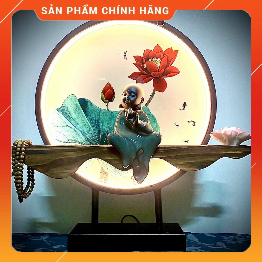 Thác Khói Trầm Hương Có Đèn Led - Tượng Phật tổ + Phụ Kiện [Tổng Kho Dụng Cụ Trầm Hương]