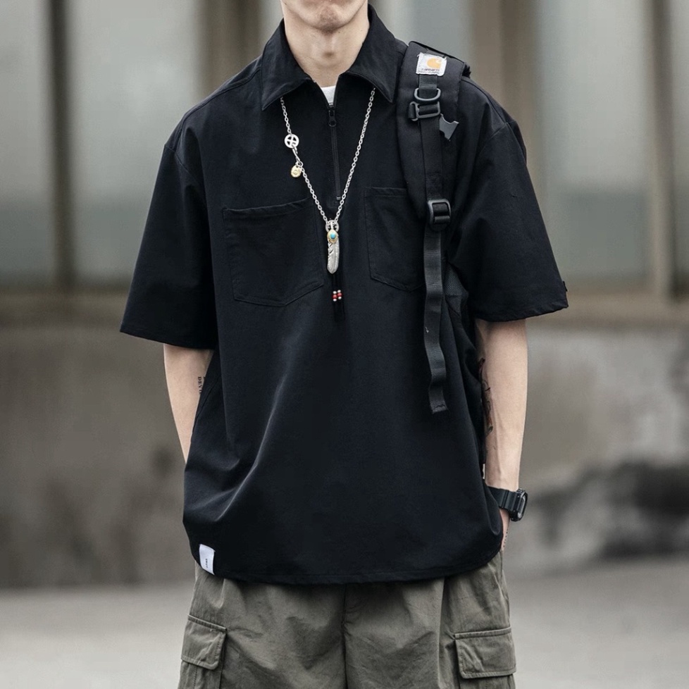 Áo Thun SAINT laurent phối giữa Form Rộng Tay Lỡ Vải Cotton Xu hướng giới trẻ 2023 | BigBuy360 - bigbuy360.vn