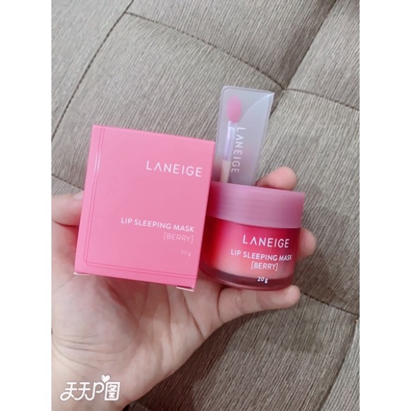 Mặt nạ ngủ giữ ẩm hồng môi Lip sleeping mask Berry 20gr .hot