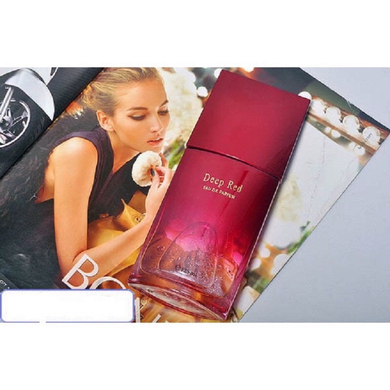 Nước hoa nữ Deep Red EDP 125ml mùi hương lôi cuốn .hot