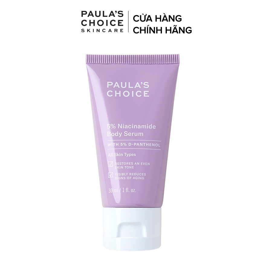 Tinh chất làm sáng và phục hồi da cơ thể Paula’s Choice 5% Niacinamide Body Serum 30ml 5817 | BigBuy360 - bigbuy360.vn