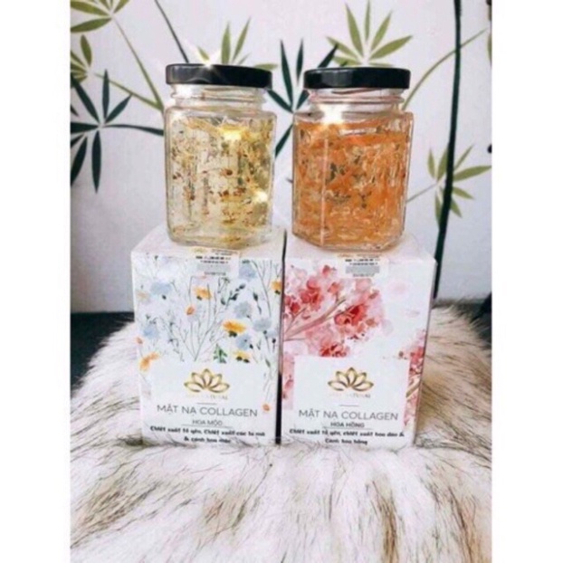 Mặt nạ yến tươi Collagen Ướp hoa 100ml Mặt nạ collagen tổ yến là sự việc mua hoàn hảo .hot
