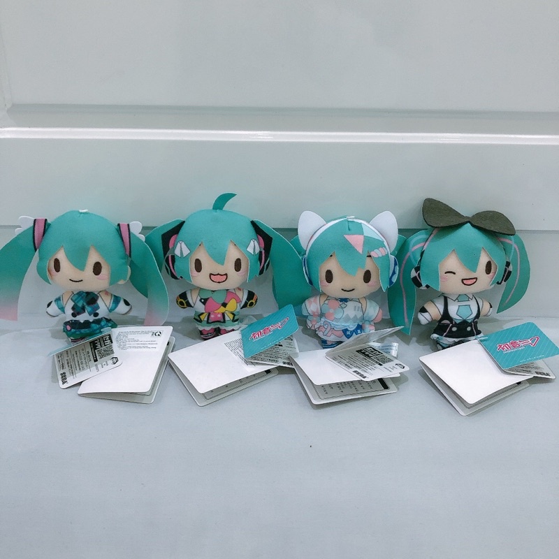 Móc khoá miku nhồi bông (gấu bông) hàng chính hãng SEGA NHẬT